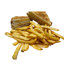 Crossroads burger - Grilled cheese