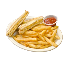 Crossroads burger - Grilled cheese